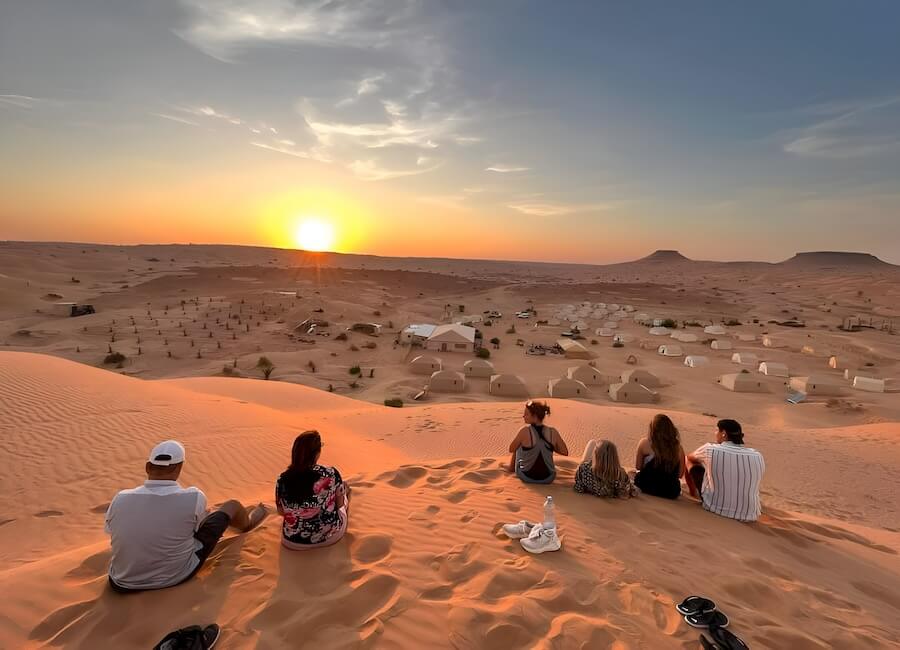 Camp Abdelmoula Tebaine (Sahara Desert) Tunisia