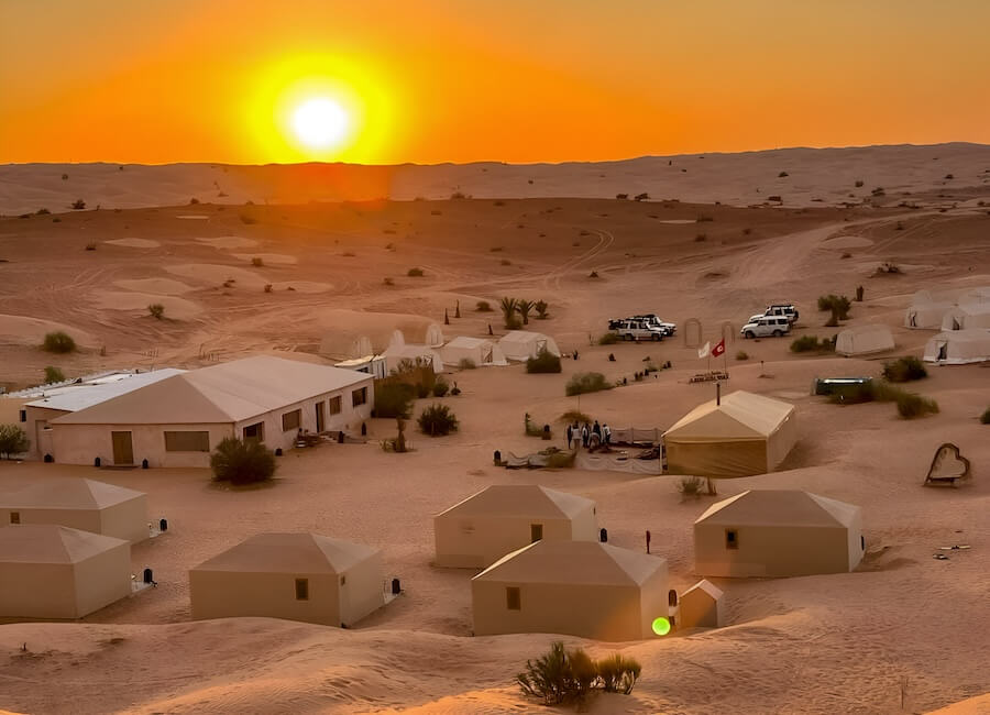 Camp Abdelmoula Tebaine (Sahara Desert) Tunisia