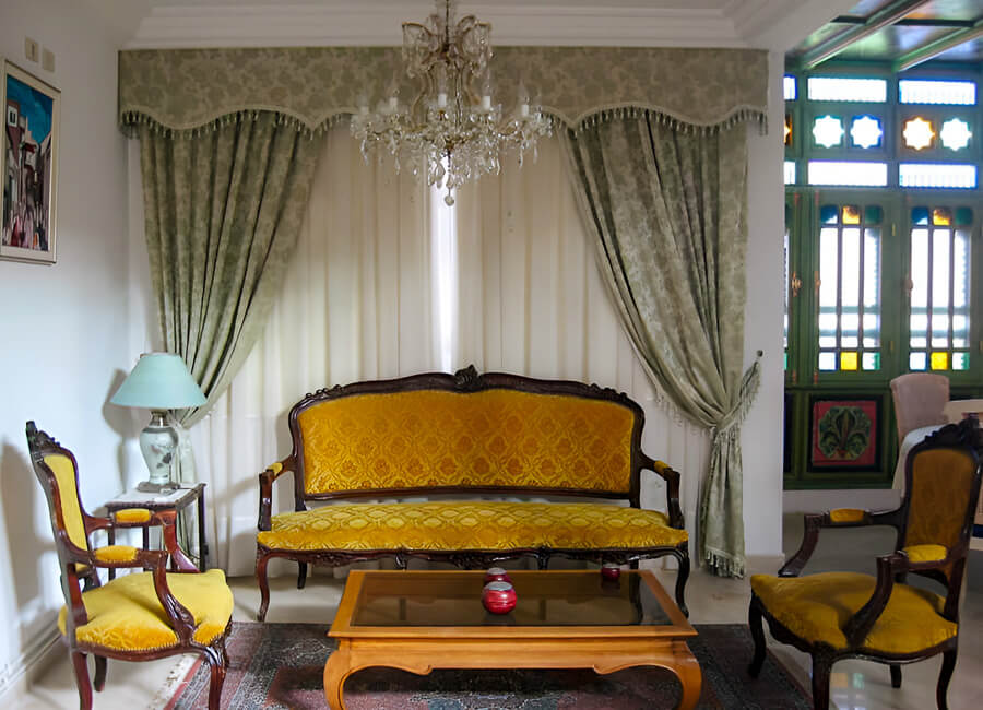 Dar Boumakhlouf El Kef Tunisia (Lounge area)