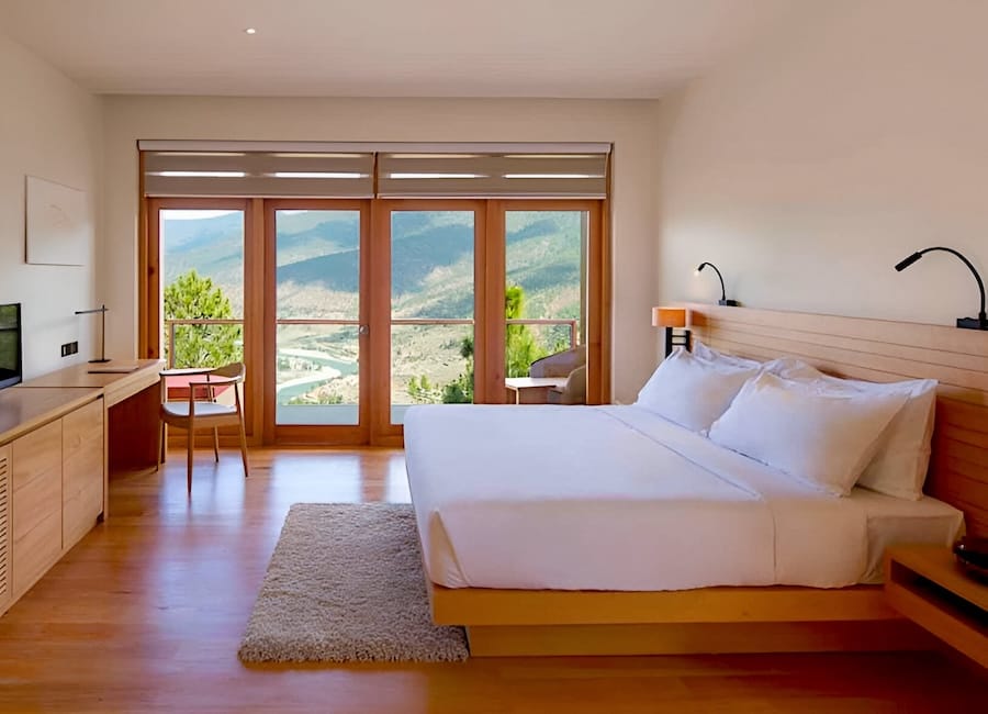 Dhensa Boutique Resort Punakha Bhutan (Bedroom) 1