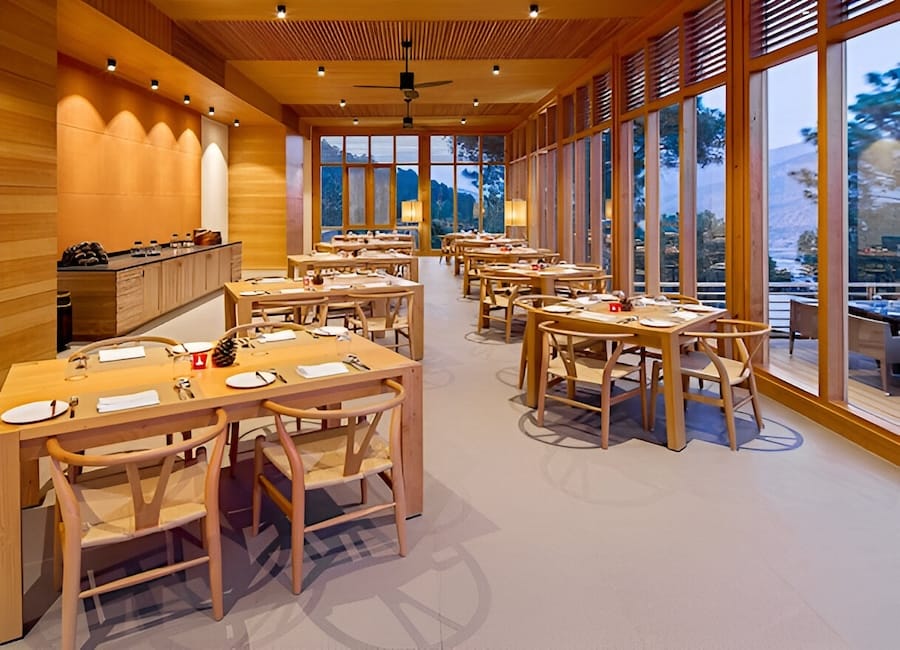 Dhensa Boutique Resort Punakha Bhutan (Restaurant) 1