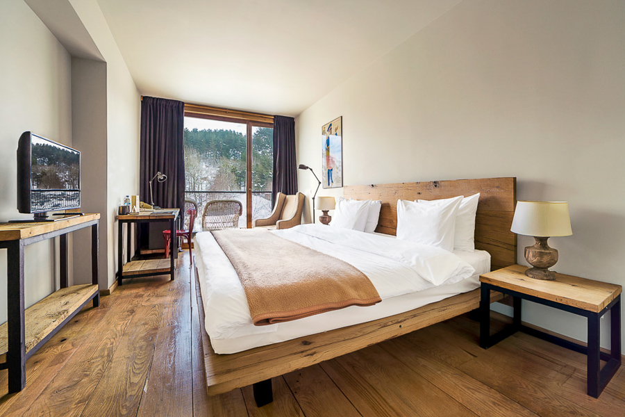 Rooms Hotel Kazbegi Georgia (Bedroom)