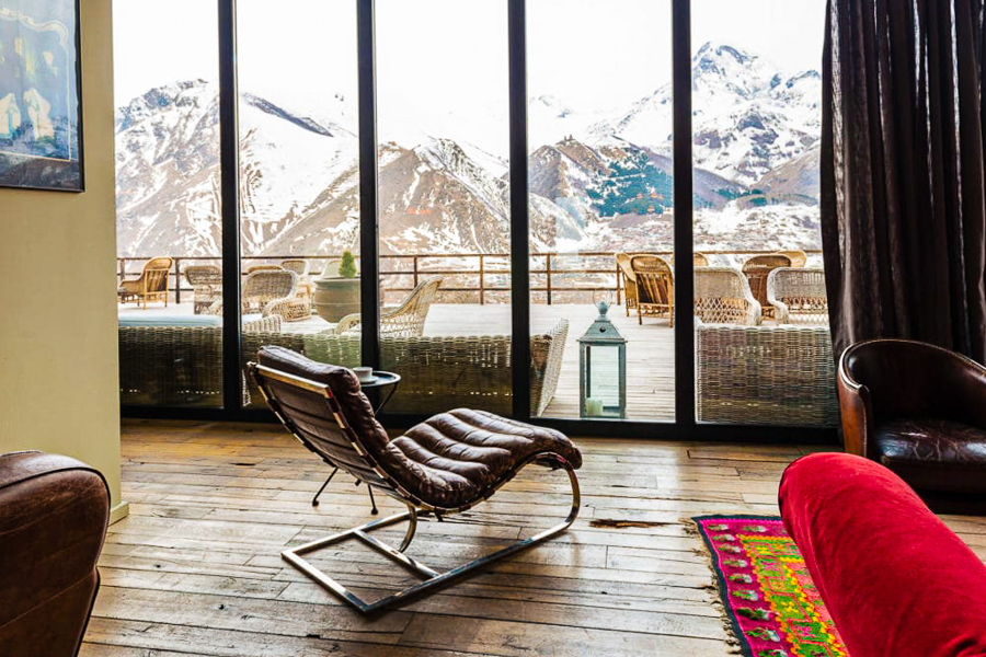 Rooms Hotel Kazbegi Georgia (Lounge)