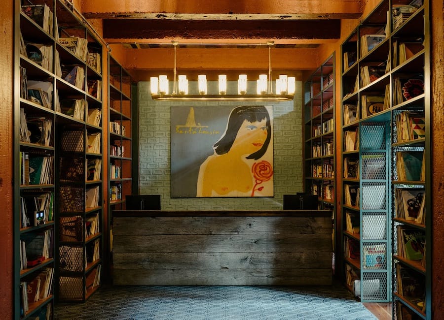 Stamba Hotel Tbilisi Georgia (Library)