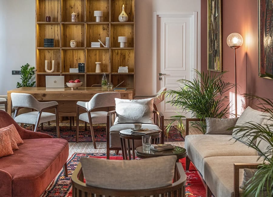 The Blue Fox Hotel Tbilisi Georgia (Lounge)