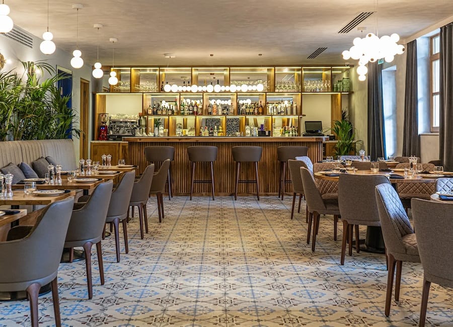 The Blue Fox Hotel Tbilisi Georgia (Restaurant)