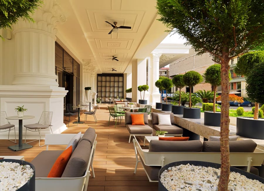 Sheraton Hotel Batumi Georgia (Terrace Restaurant)