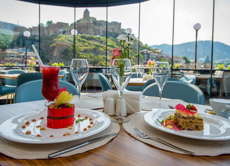 Tiflis Palace Tbilisi Georgia (Tiflis Veranda Restaurant) 4