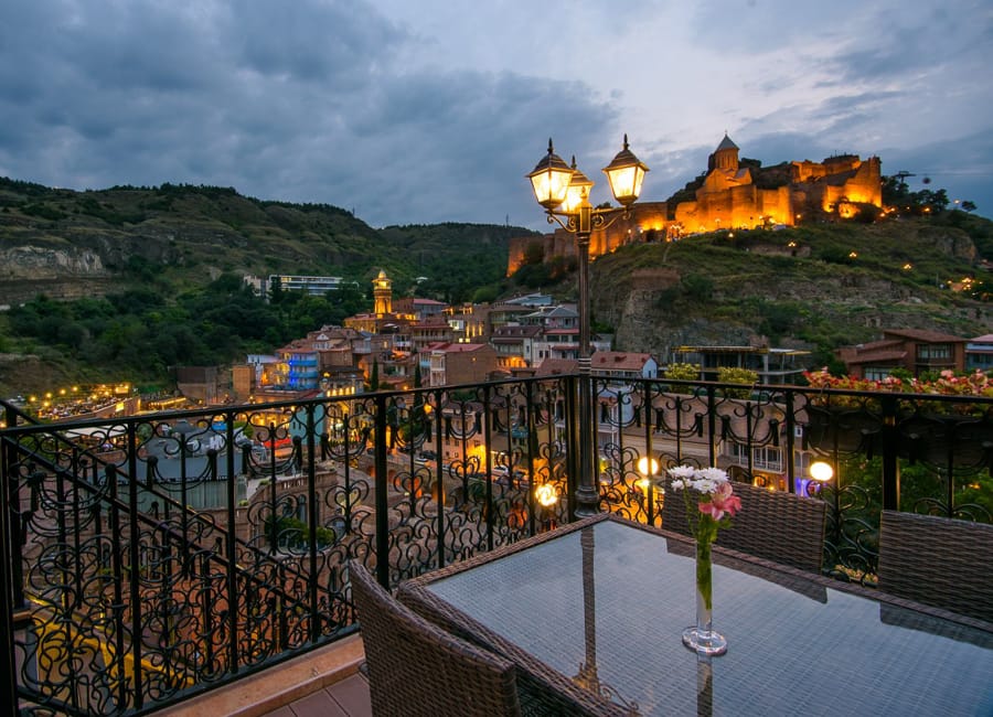 Tiflis Palace Tbilisi Georgia (Tiflis Veranda Restaurant)