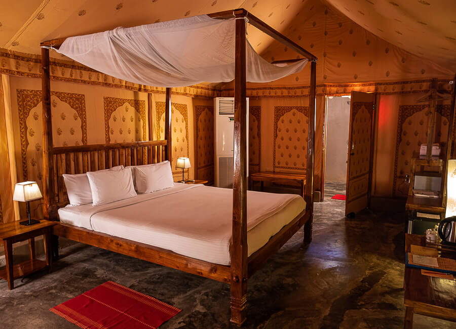 Barefoot at Havelock Andaman Islands India (Room Tented Cottage Interior)
