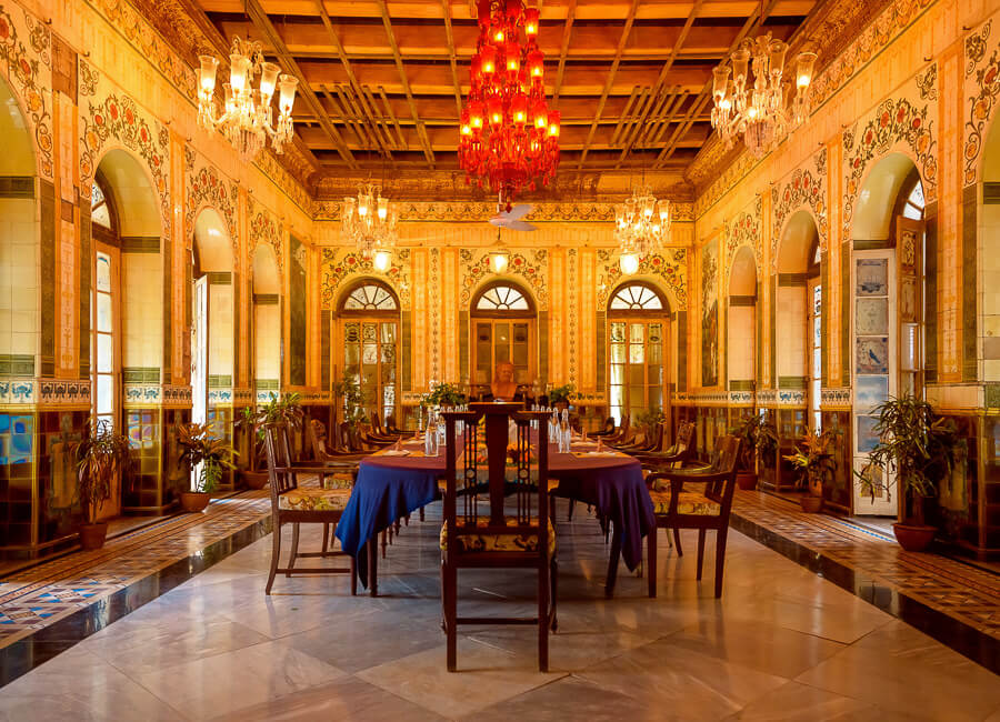 Bari Kothi in Murshidabad India (Dining Room) 1-2