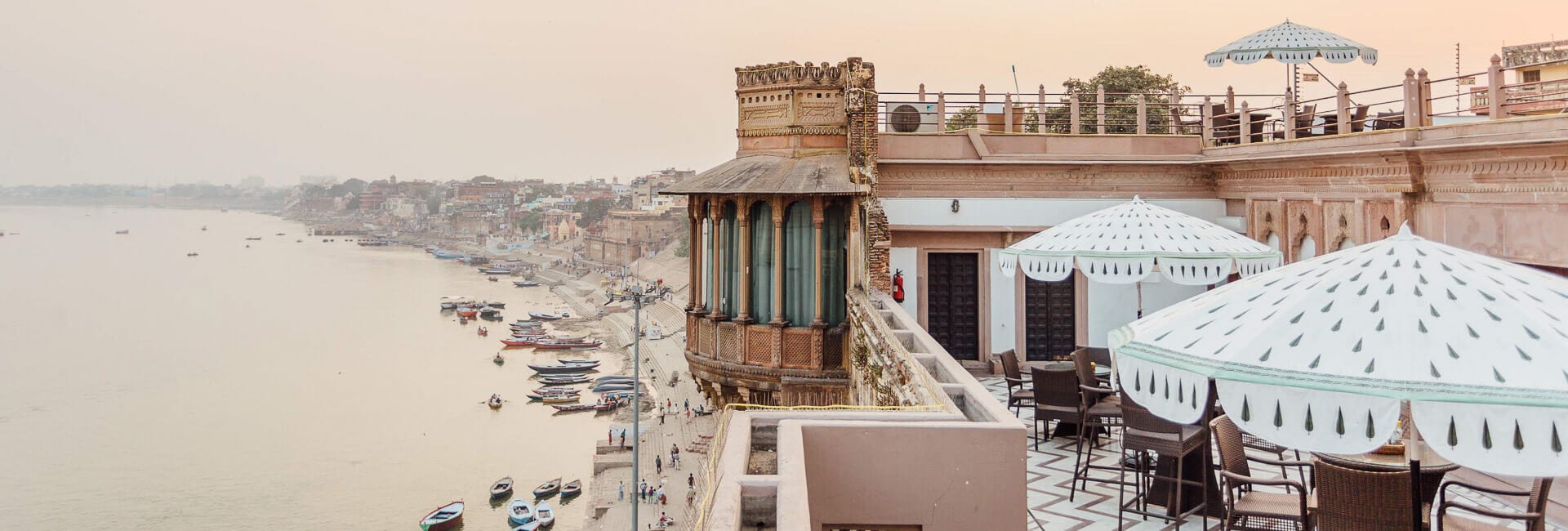 Brij Brijrama Palace Varanasi India (Kamalaya Terrace)