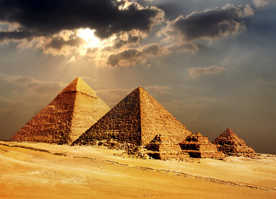 Cairo (Egyptian pyramids.Giza pyramid complex) Egypt DT 34523742