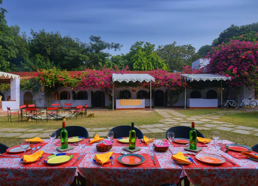 Chambal Safari Lodge Chambal Valley India (Dining at Chambal Safari Lodge) 5