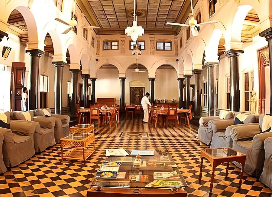 Chettinadu Mansion Chettinad Tamil Nadu India (Lounge) 1