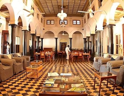 Chettinadu Mansion Chettinad Tamil Nadu India (Lounge)