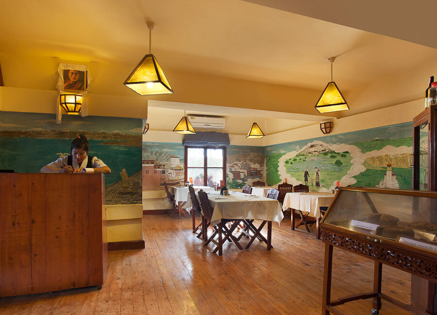 Chonor House McLeod Ganj Himalayan Foothills (Dining Room)