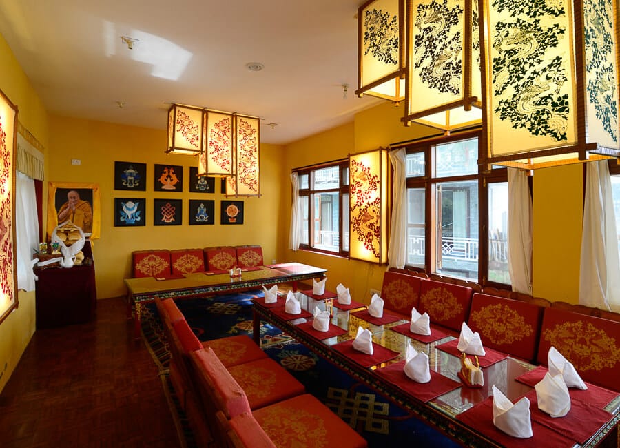 Chonor House McLeod Ganj Himalayan Foothills (Dining at Chonor House)