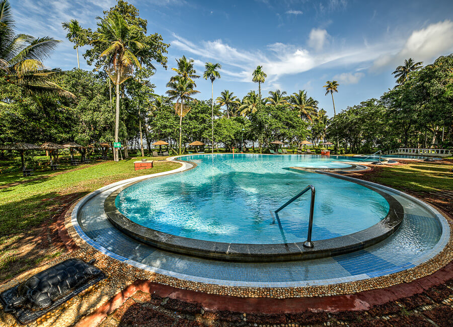 Coconut Lagoon Kumarakom India (Swimming pool)