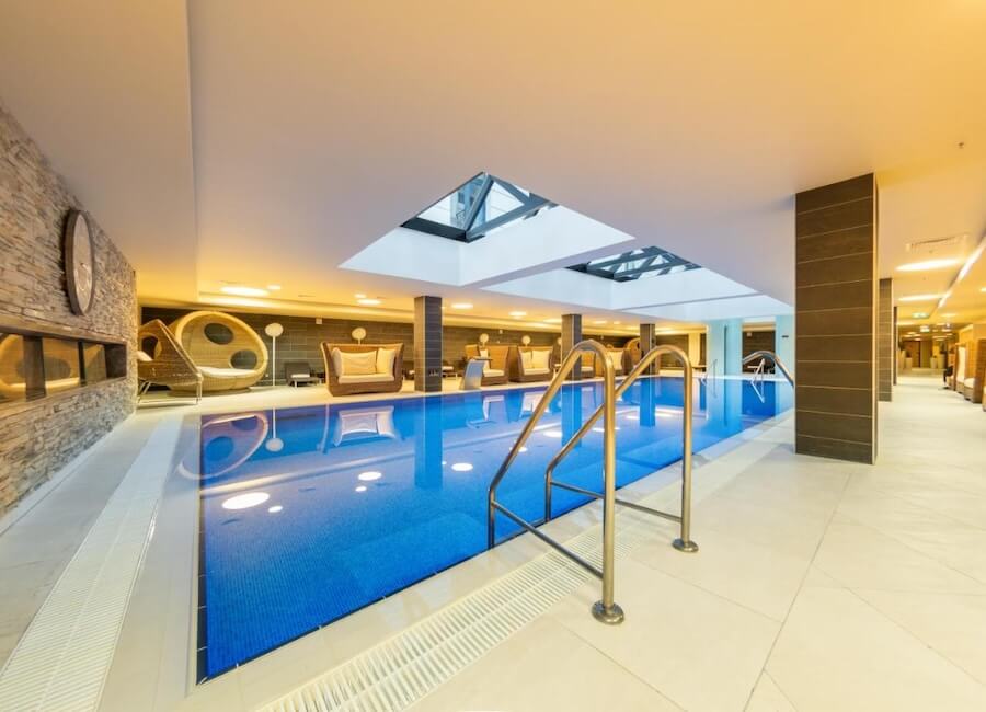 Crowne Plaza Borjomi Spa & Wellness Centre Borjomi Georgia (Indoor pool)