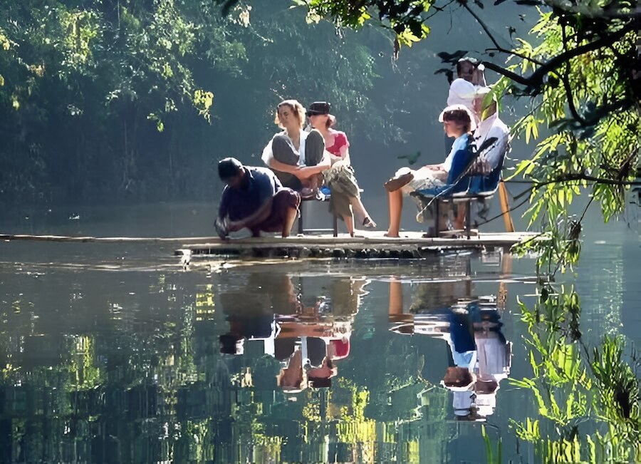 Dewalokam Cardamom Hills Kerala India (rafting on the Kannadipuzha River)