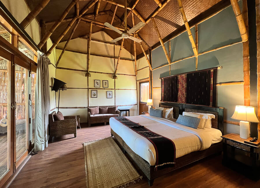 Diphlu River Lodge Kaziranga India Diphlu (Cottage interior) 3