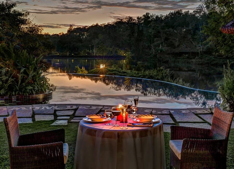 Evolve Back Chikkana Halli Estate Coorg India (Moonlight Private Dining)