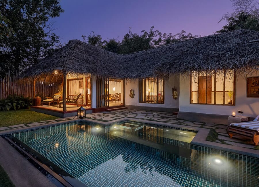 Evolve Back Kuruba Safari Lodge Kabini India (Pool Hut) 1