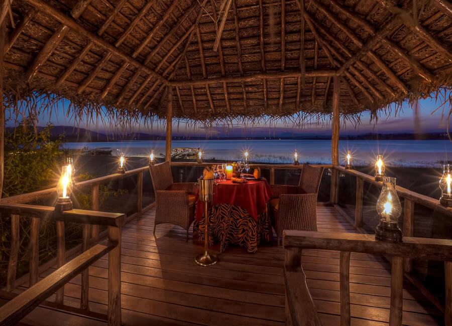 Evolve Back Kuruba Safari Lodge Kabini India (Private Dining by the Kabini River)