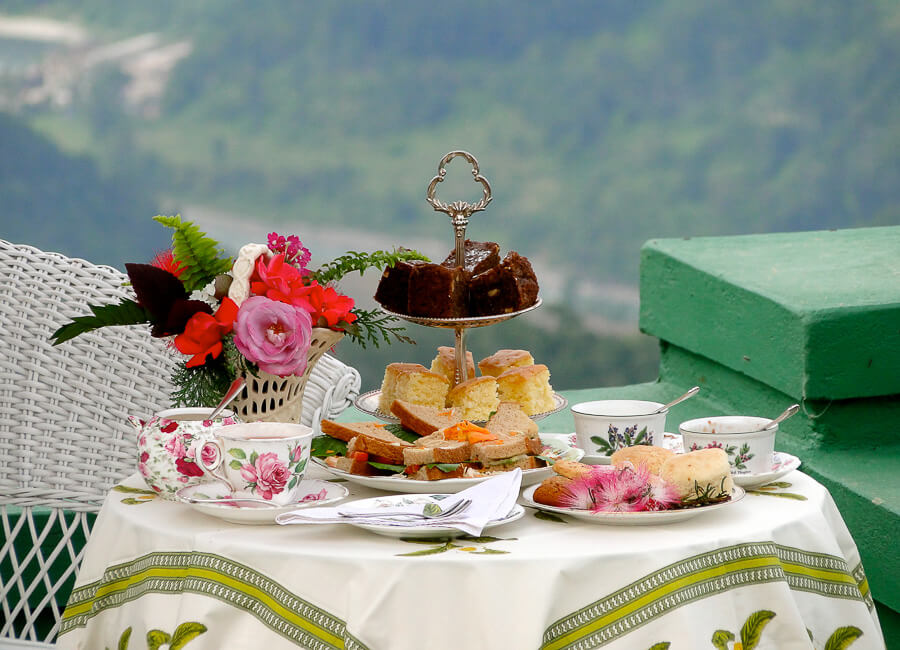 Glenburn Tea Estate near Darjeeling India (Afternoon tea)