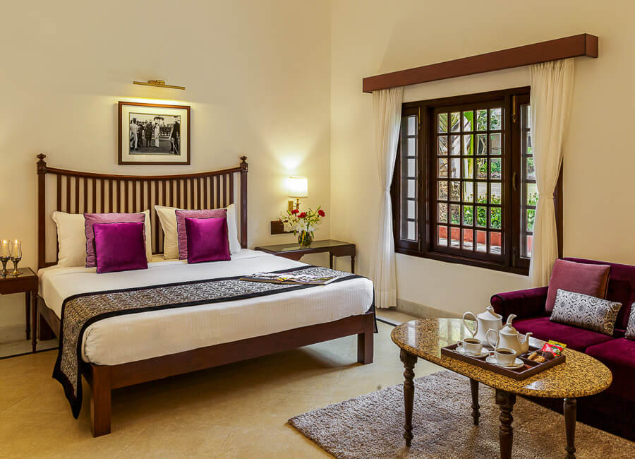 Jehan Numa Palace Bhopal India (bedroom) 19
