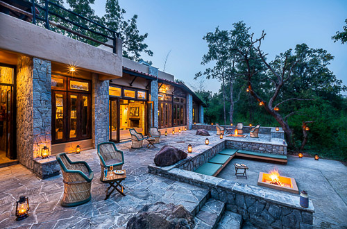 Kanha Earth Lodge, Kanha National Park India (main lodge)