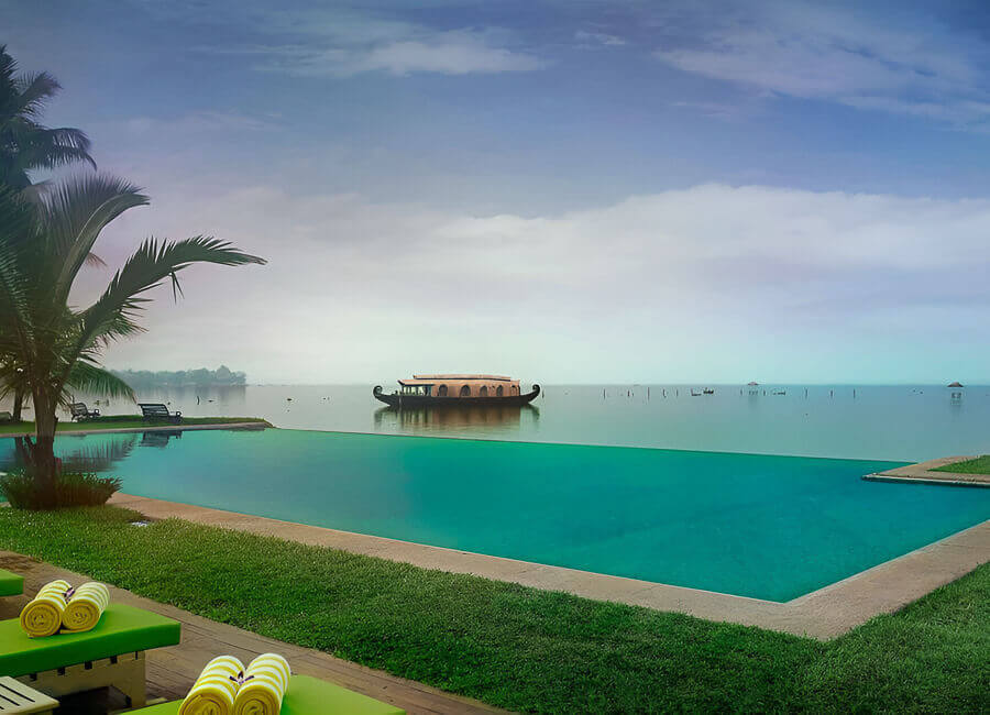 Kumarakom Lake Resort Kumarakom Kerala India (Infinity Swimming Pool) 2