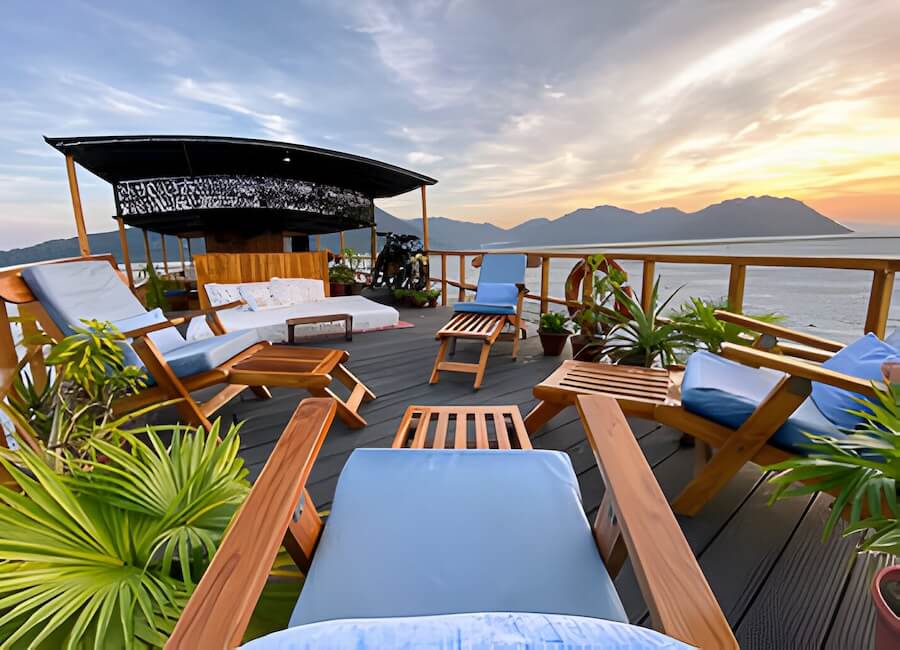 M V Rudra Singha Assam India (observation deck)