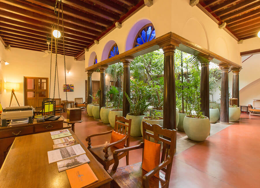 Maison Perumal Pondicherry India (Reception)