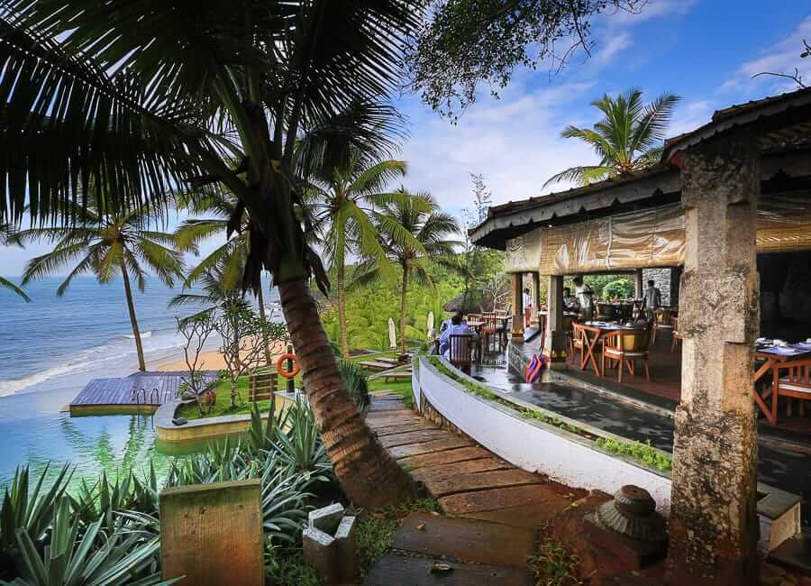 Niraamaya Surya Samudra Kovalam Beach, Kerala India (Cafe Samsara) copy