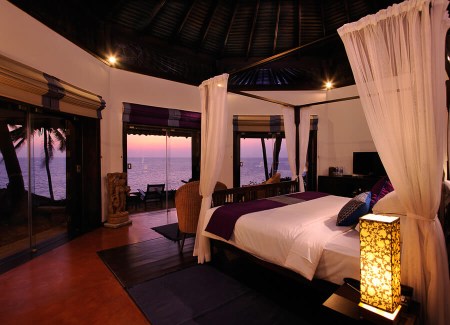 Niraamaya Surya Samudra Kovalam Beach, Kerala India (Octagon Room)