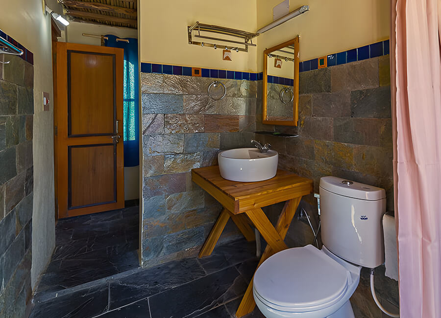 Nubra Eco Lodge in the Nubra Valley, Ladakh India (Bathroom) 1