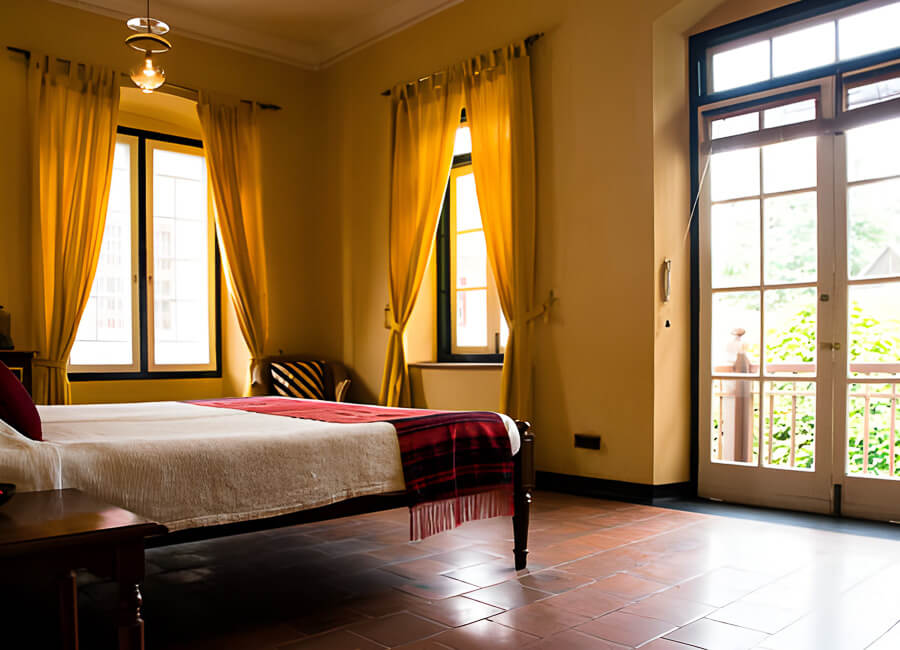 Old Harbour Hotel in Cochin, Kerala India (Garden View Room) 2