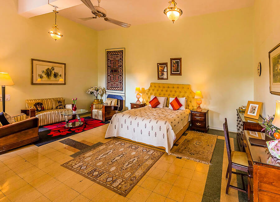 Orchard Palace Gondal Gujarat India (bedroom) 1