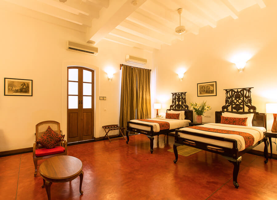Palais de Mahe Pondicherry India (Bedroom) 2