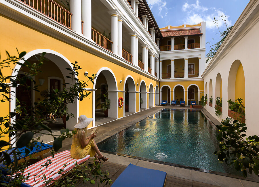 Palais de Mahe Pondicherry India (Swimming pool) 1