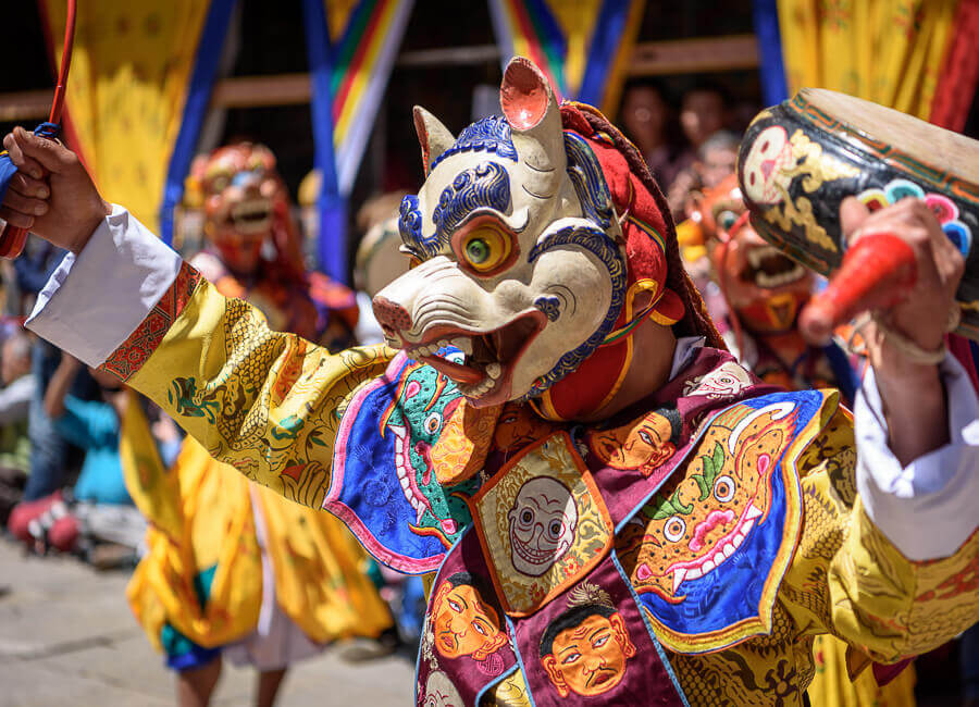 Paro (Paro Tsechu (festival)) Bhutan DT 128374279