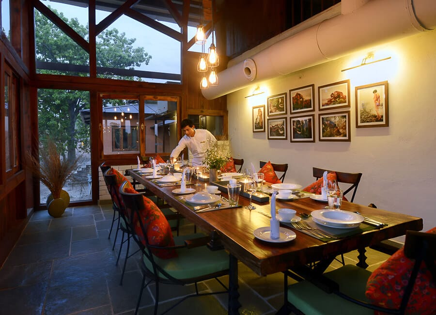 Pench Tree Lodge Pench National Park India (Dining at Pench Tree Lodge) 1