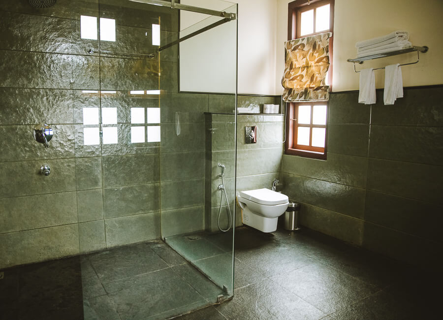 Quiet by the River Malayattor Reserve Forest India (Bathroom)