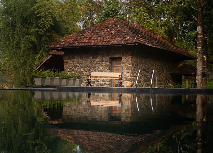 Quiet by the River Malayattor Reserve Forest India (Pool and cottage)