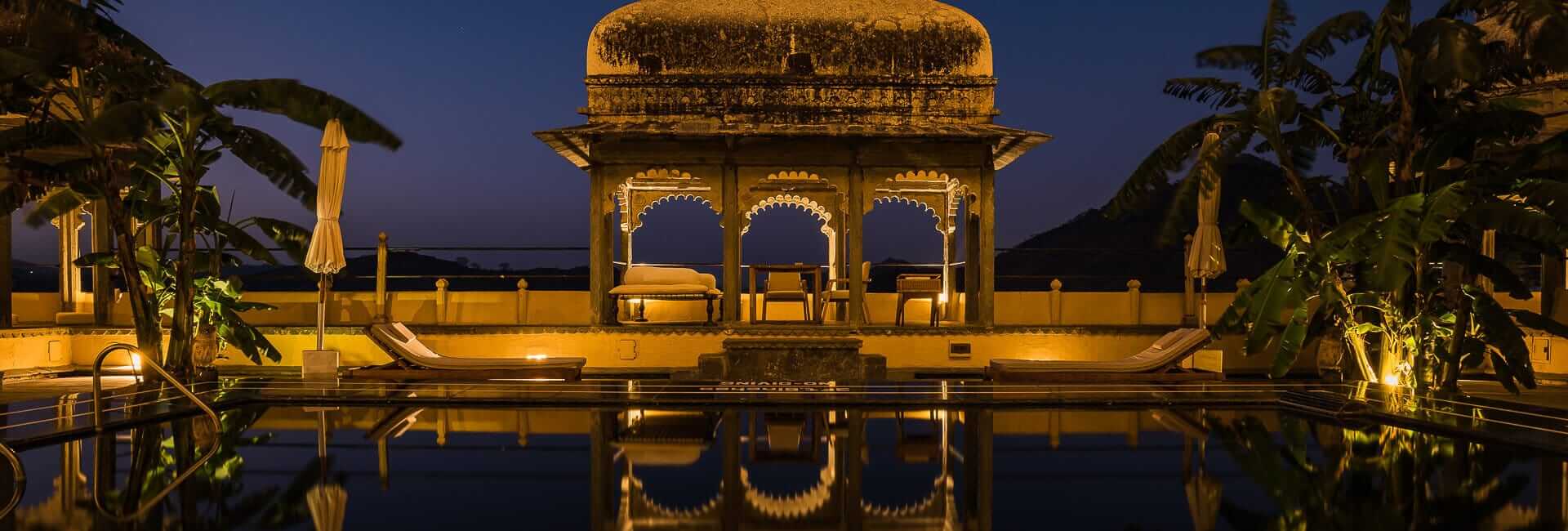 RAAS Devigarh Delwara (near Udaipur) India (Pool and outdoor sitting)