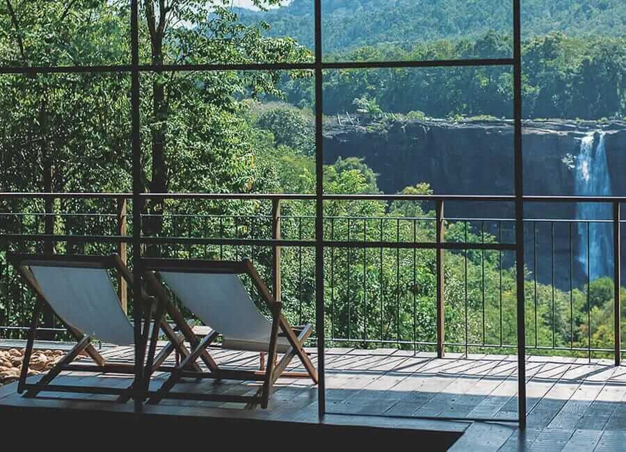 Rainforest Athirapally Falls Kerala India (Celestial Room)