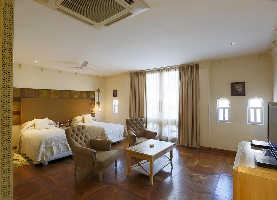 Rawla Narlai Kumbhalgarh Rajasthan India (bedroom)