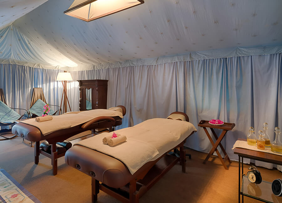 Rawla Narlai Kumbhalgarh Rajasthan India (massage room)
